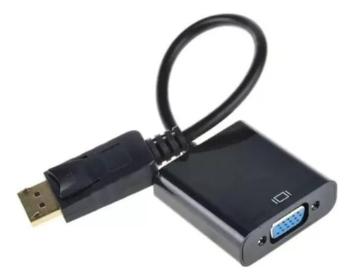 Adaptador Dp Displayport A Vga (4 Piezas)