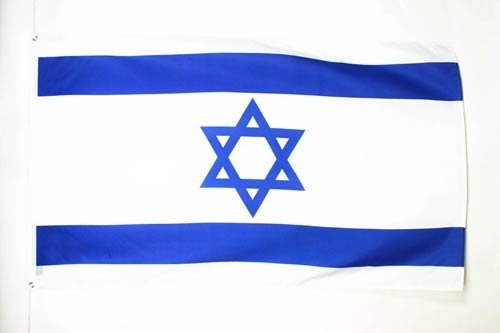 Bandera De Israel Bandera De Az 2' X 3' Israelí Banderas Jud