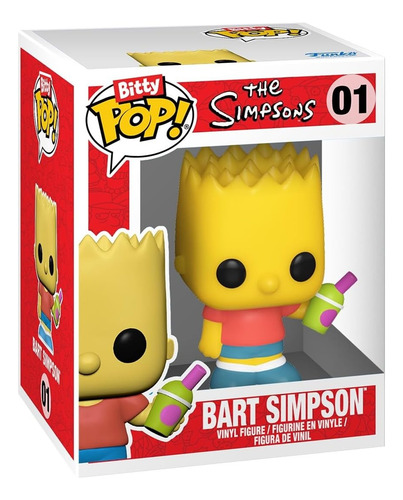 Funko Bitty Pop Towns Simpsons Bart Simpson Y Kwik E Mart