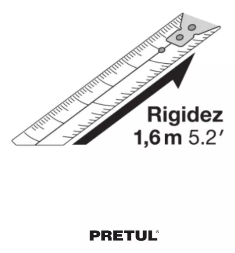 Cinta Métrica Pretul 5 Metros Reforzada Calidad