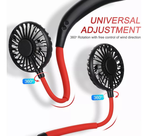 Ruiyue Ventilador Multifuncional Usb Portátil Para Rostro Y
