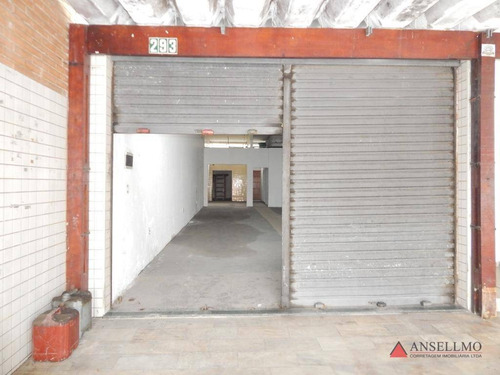 Imagem 5 de 9 de Salão Para Alugar, 120 M² Por R$ 2.500,00/mês - Assunção - São Bernardo Do Campo/sp - Sl0428