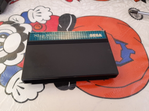 Slap Shot De Sega Master System 1 O 2 Etiqueta Azul,raro.