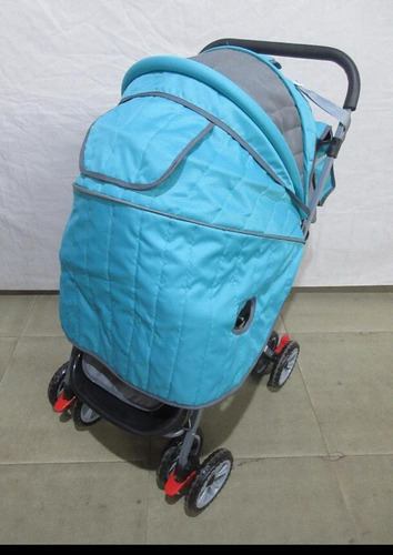 Coche Para Bebesitos Reversible, Ropón,toldillo, Pañalera