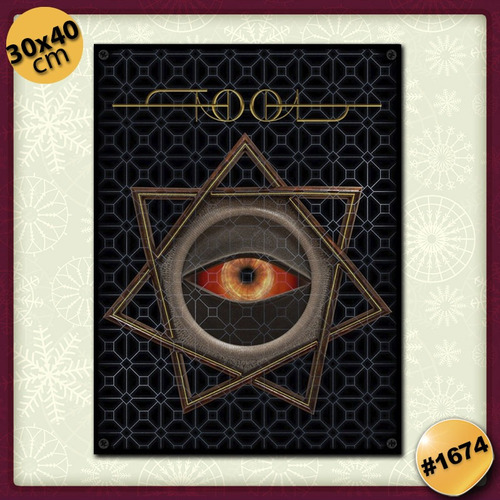 Pack De 3 Posters De Tool 30 X 40 Cm / A Elección! Tool Band