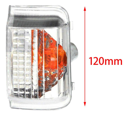 Lente Indicadora De Espejo Retrovisor De Fácil Instalación