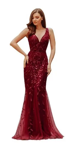 Vestidos guindos de noche hot sale