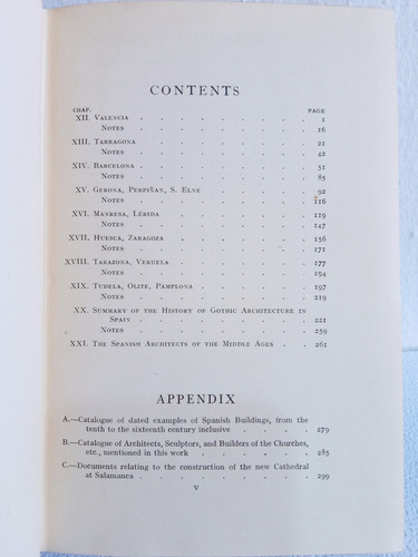 Gothic Architecture In Spain, Vol. Ii, G. E. Street. 1914 (Usado)