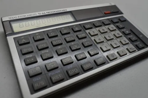 Calculadora Texas Instruments Ti-66 Programmable Retro Japan