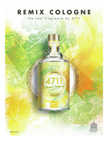 4711 Remix By 4711 Eau De Cologne Spray (unisex 2020) Sytm3