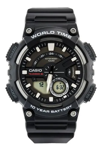 Reloj casio sumergible 100 metros sale