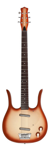 Guitarra Eléctrica Danelectro Longhorn Baritone Copper Burst