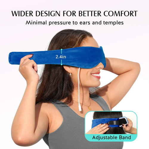 Máscara Calentada Para Ojos Secos Con Control De Temperatura