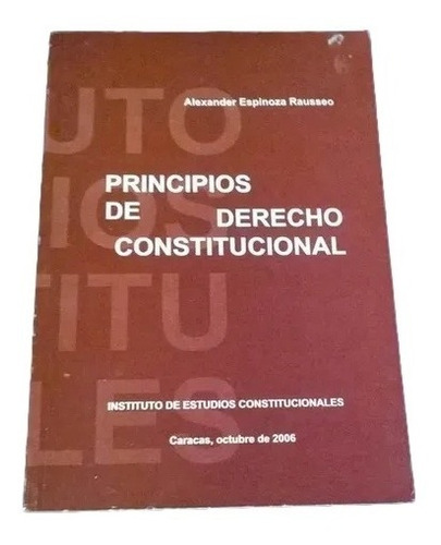 Principios De Derecho Constitucional Alexander Espinoza D3