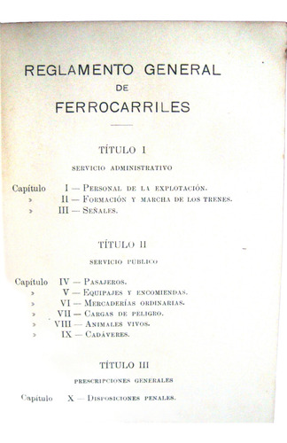 Ferrocarril Ingles Argentina 2 Mapas Ley Reglamento 1911 (Usado)