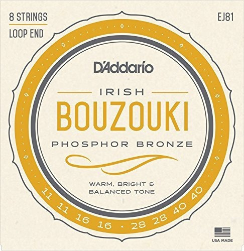 D Addario Ej81 Cuerdas Para Buzuki Irlandes