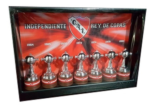 Independiente Cuadro Campeones Copas Libertadores De America