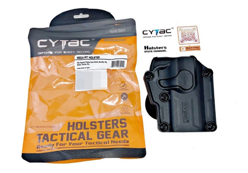 Funda Universal Cytac Porta Arma Glock Beretta Sig Sauer Etc