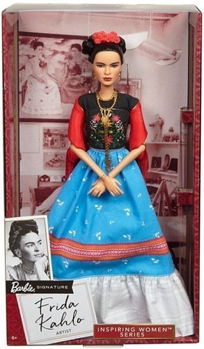 Imagem 6 de 7 de Barbie Série Mulheres Insp. Frida Kahlo Ms