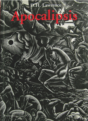 Apocalipsis, De Lawrence, D. H.. Editorial Cuadernos De Langre En Español