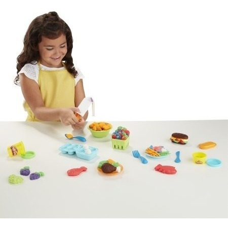 Play Doh Cocina Super Market Incluye 7 Play Doh En Oferta !!