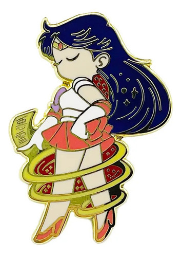 Sailor Moon - Pin Broche Acero Tuxedo Luna Sakura Anime 18