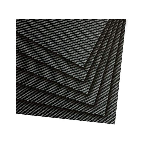 Hoja De Fibra De Carbono De 600x600x3.0mm, Placa De Fib...