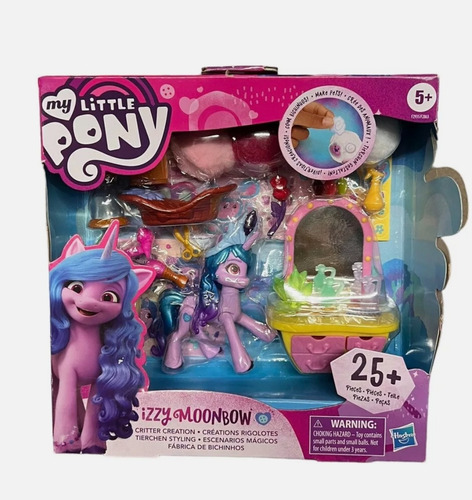 Figura My Little Pony Escenarios Mágicos Izzy Moonbow 25 Pcs