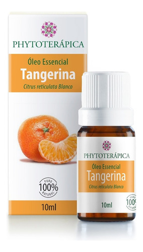 Óleo Essencial De Tangerina Puro 10ml - Phytoterápica