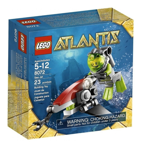 Lego Atlantis Jet Submarino 8072