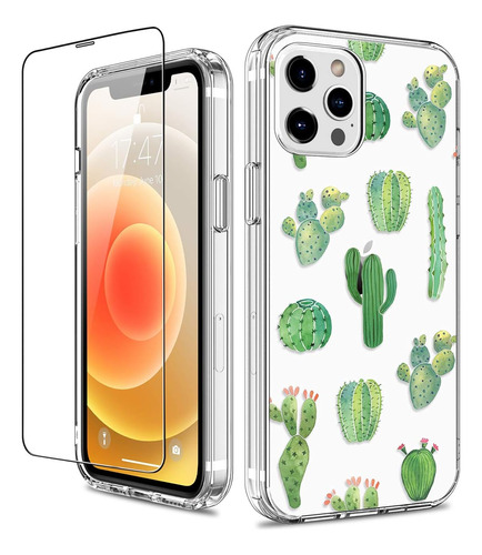 Funda Giika Para iPhone 12 Pro Max Cactus