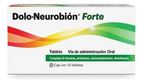 Dolo-neurobion Forte 10 Tabletas