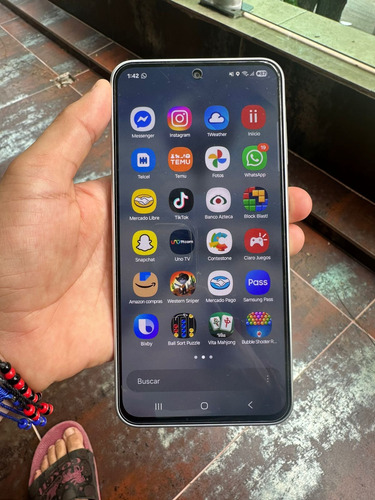 Celular Samsung A36 5g 128gb 6ram Gris (Usado)