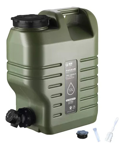 Cubo De Agua Para Acampar De 12 Litros, Contenedor