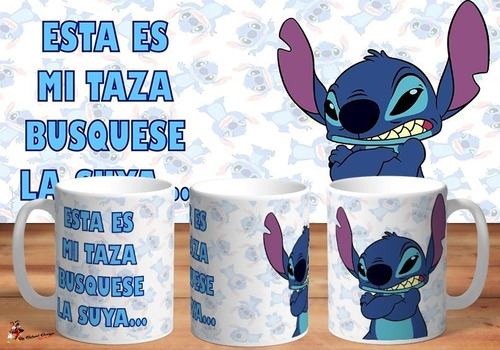 Taza Disney Stitch Esta Es Mi Taza 4k Art