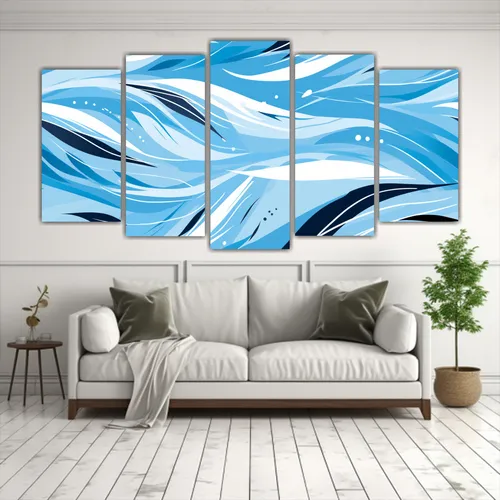 100x50cm Pinturas Étnicas Africanas - Decocuadros Abstracto