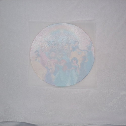 Parche Princesas Mágicas Sueño Majestuoso 5pz 19x19cm Mp1007 Blanco