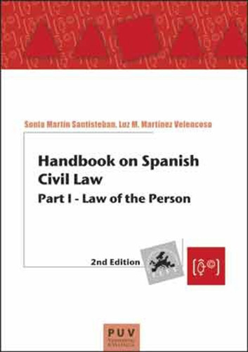 Handbook On Spanish Civil Law - Martínez Velancoso, Martín S