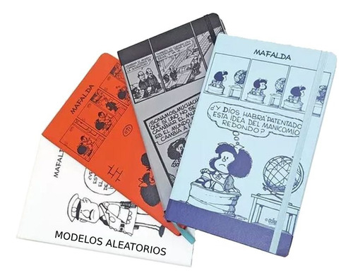 Libreta Brugge 13x21 Mafalda Hojas Lisas