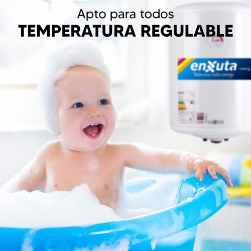 Calefon Termotanque De Acero Enxuta 60 L Cilindrico Tenx2160 clase A
