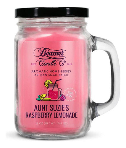 Tía Suzies Raspberry Lemonade - Vela Perfumada Con Limonada