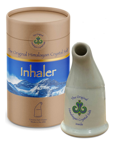 Original Inhalador De Sal De Vidrio Del Himalaya