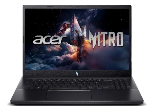 Notebook Acer Gamer Nitro V15 Core I7 13ªger. 16gb 512ssd W11 Rtx4050 6gb Nvidia Geforce 15.6 Ips Full Hd Anv15-52-77bg Preto