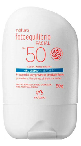 Loción Protector Facial Fps 50 Fotoequilíbrio-natura P Seca 