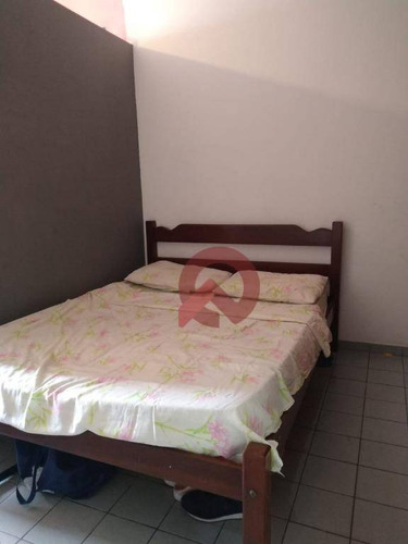 Imagem 5 de 13 de Apartamento Com 1 Dormitório À Venda, 52 M² Por R$ 145.000 - Vila Guilhermina - Praia Grande/sp - Ap3197