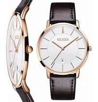 Comprar Relojes Olevs De Muñeca Para Hombre Relojes Ultra Delgado