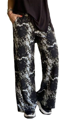 Pantalon Palazzo Modal Viscosa Super Amplio A06
