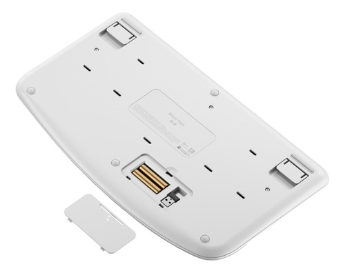 Teclado Wave Key Rf Inalámbrico + Bluetooth Qwerty Español B