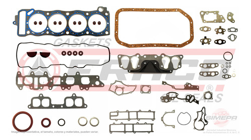 Juego Juntas Toyota Celica 2.4 Sohc 22r 22re 22rec 1981-1982