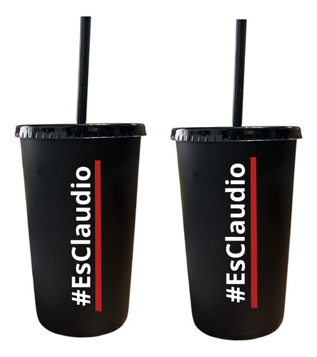 20 Vasos Personalizados, Reutilizables Es (tunombre)